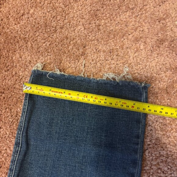 Judy Blue Jeans Womens Size 11/30 Blue Denim Wide Leg Crop Style JB88612 - Picture 7 of 7